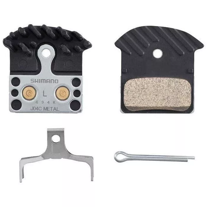 J04C-MF Disc Brake Pads - Metal/Composite