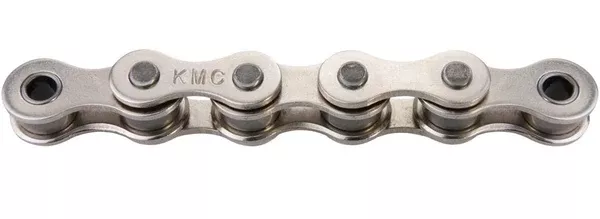 KMC B1H Chain - Single Speed 1/2" x 1/8" 114 Links Silver