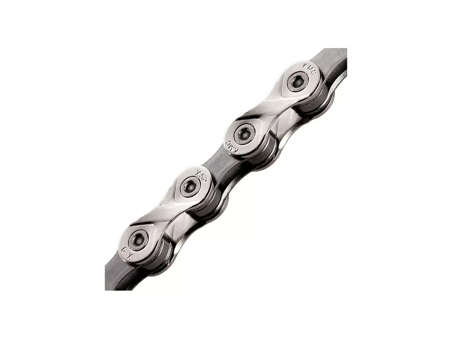 KMC X9 Chain - 9-Speed, 116 Links, Silver/Gray