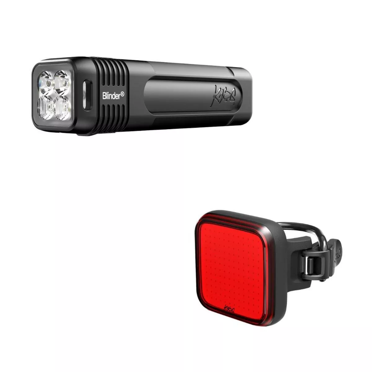 Knog Lightset, Blinder 1000 + Blinder Square Rear