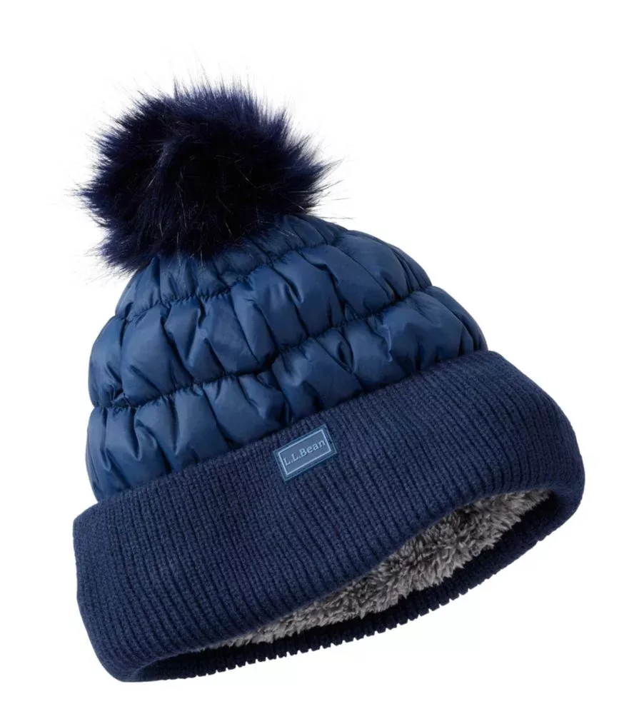 L.L. Bean Women's Puffer Pom Hat