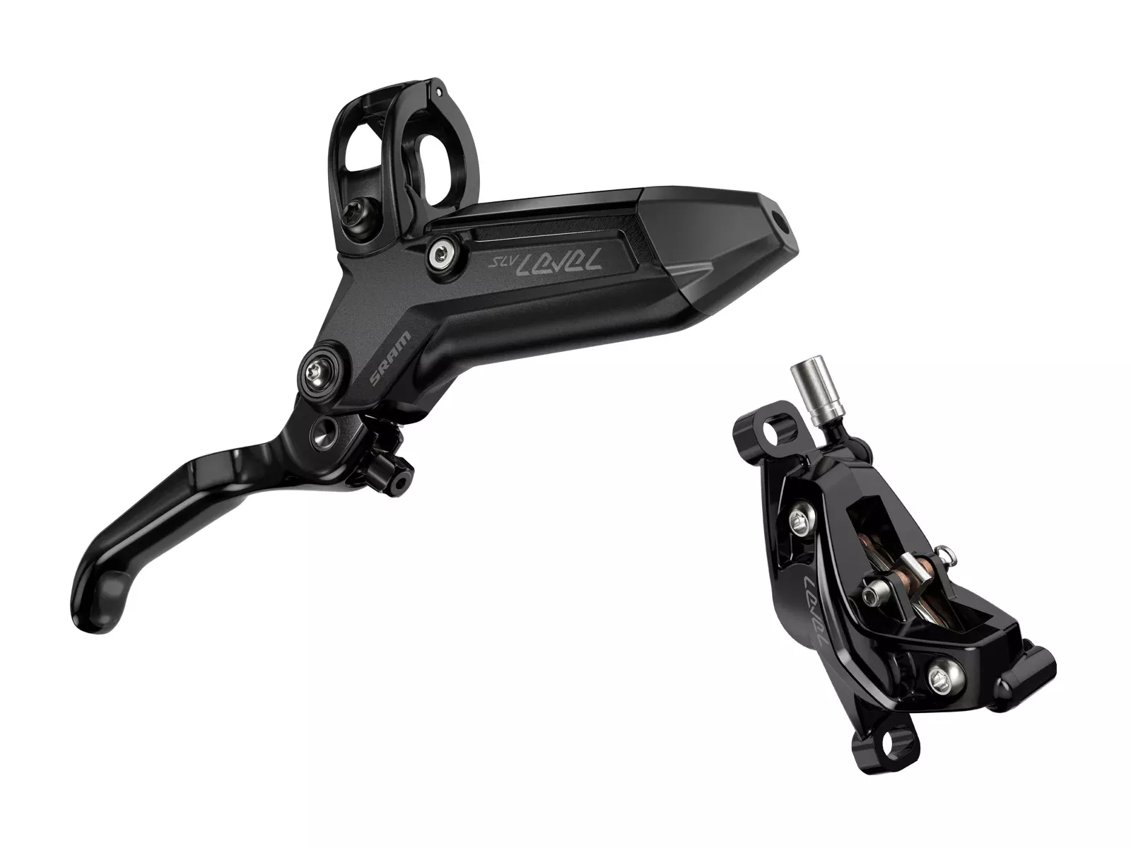 Level Silver Stealth 4-Piston Brake