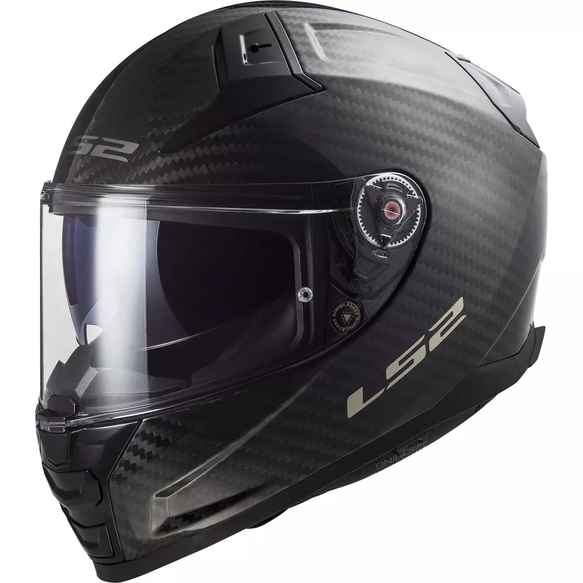 LS2 Citation II Carbon Solid Helmet CLOSEOUT