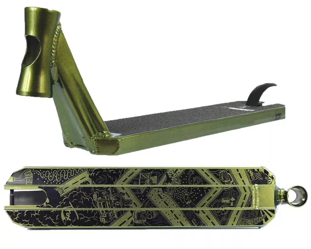 Lucky Tanner Fox Signature - Scooter Deck