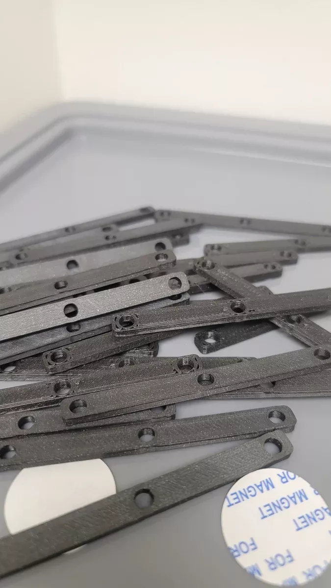 Master Pro 3d Printed Battery Spacers for Street Tire Upgrade
