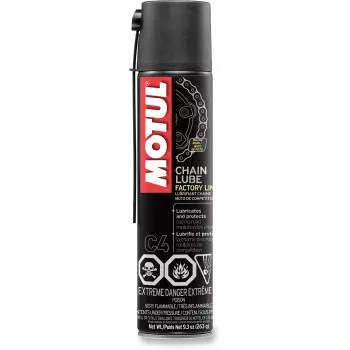Motul C4 Factory Line Chain Lube - Racing White Formula 400ml