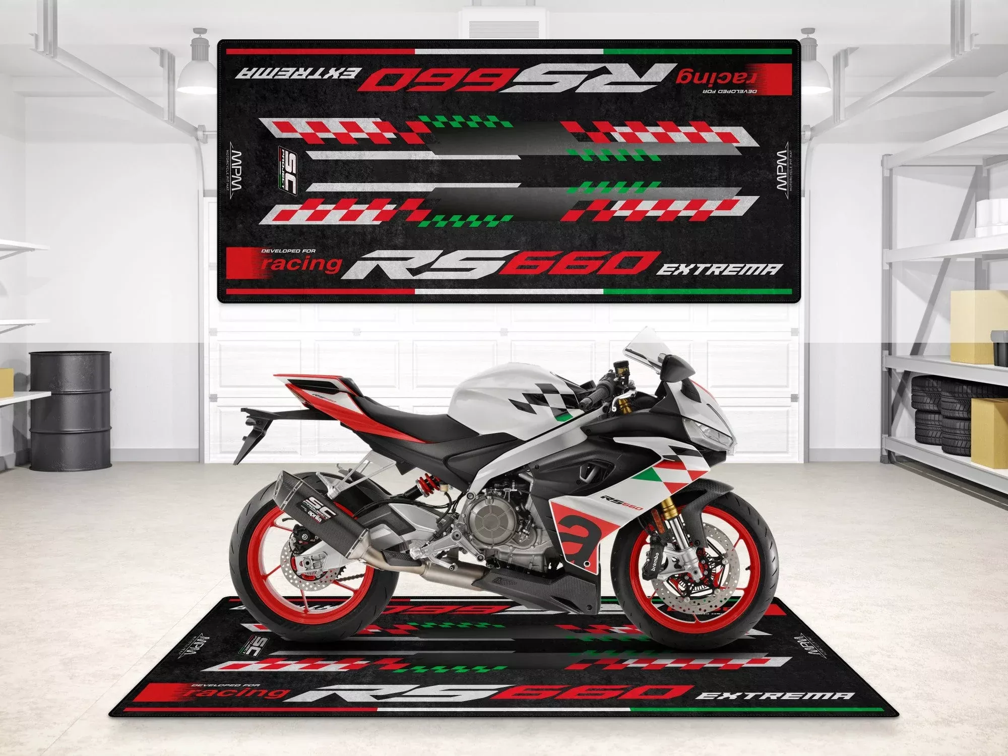MPM Motorcycle Mat for Aprilia RS660 Extrema - MM7276