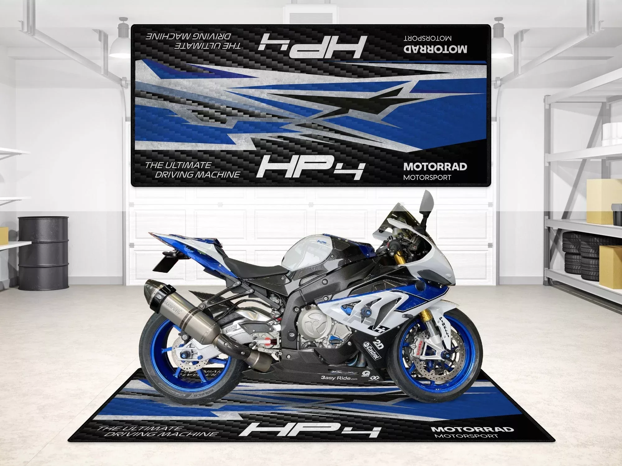 MPM Motorcycle Mat for BMW 1000RR HP4 - MM7254