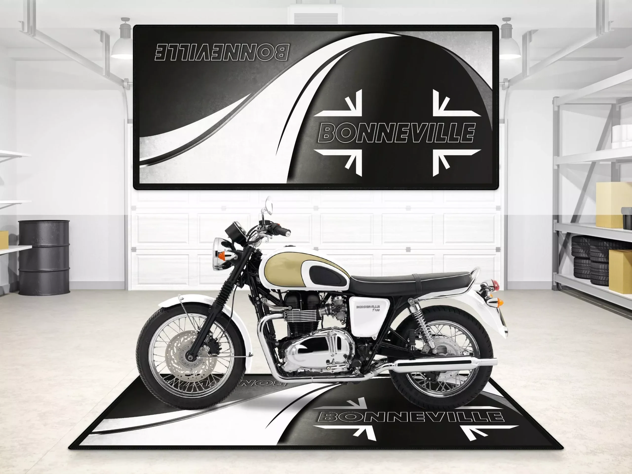 MPM Motorcycle Mat for Bonneville - MM7198