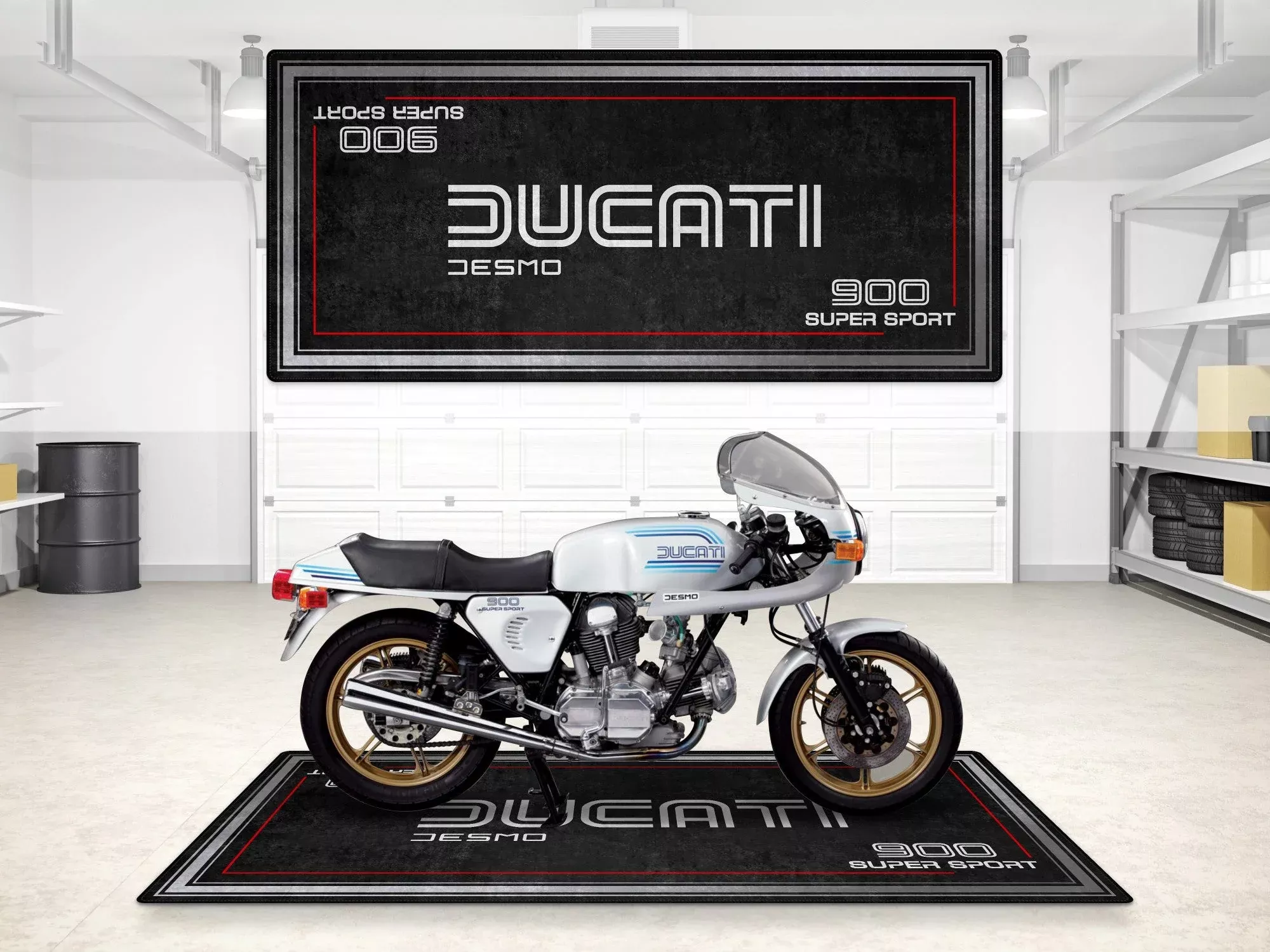 MPM Motorcycle Mat for Ducati 900 SS Super Sport - MM7202