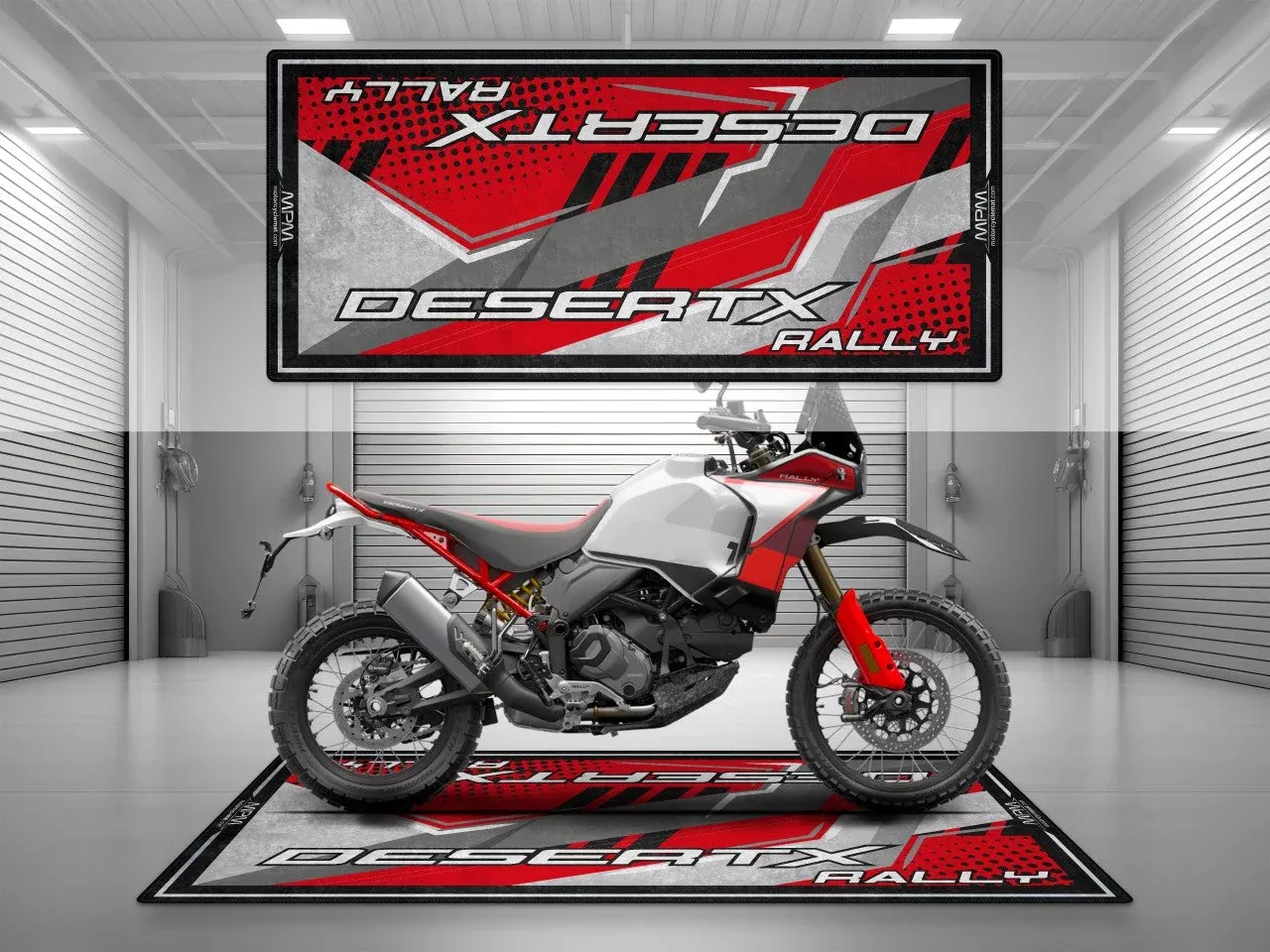 MPM Motorcycle Mat for Ducati DesertX Rally - MM4104