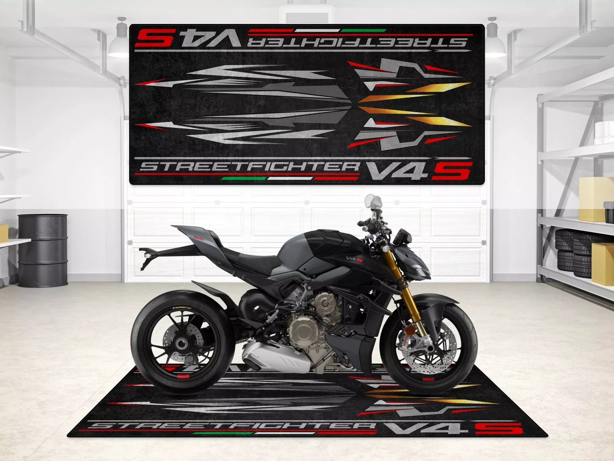MPM Motorcycle Mat for Ducati Streetfighter V4 S - MM7260