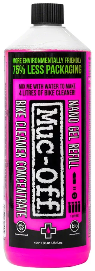 Nano Tech Gel Concentrate Cleaner: 1L Bottle