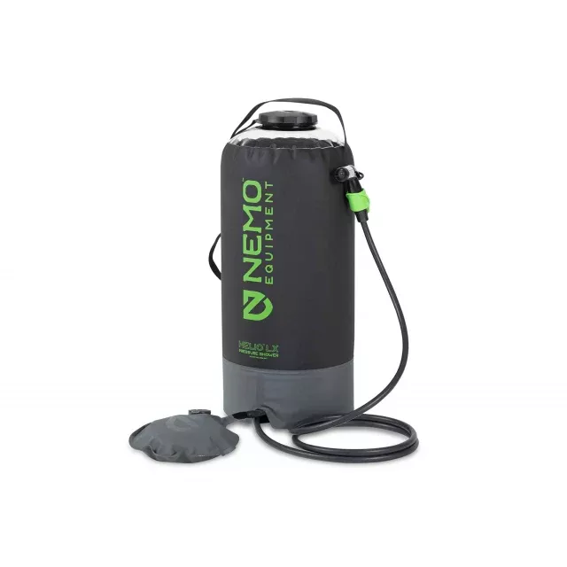 Nemo Helio LX Pressure Shower Black/Apple Green OS