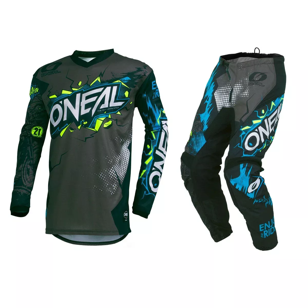 O'Neal Element Villain MX Gear Set