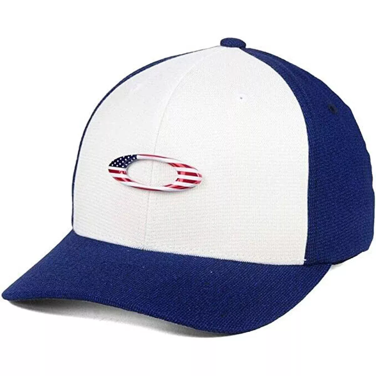 Oakley Tincan USA Flag Flexfit Hat