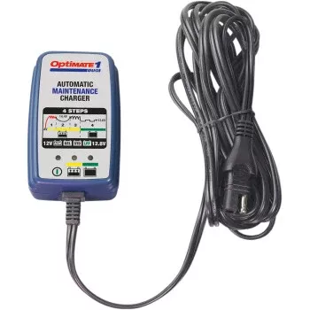 OptiMate 1 Duo – 12V Motorcycle Battery Charger & Maintainer