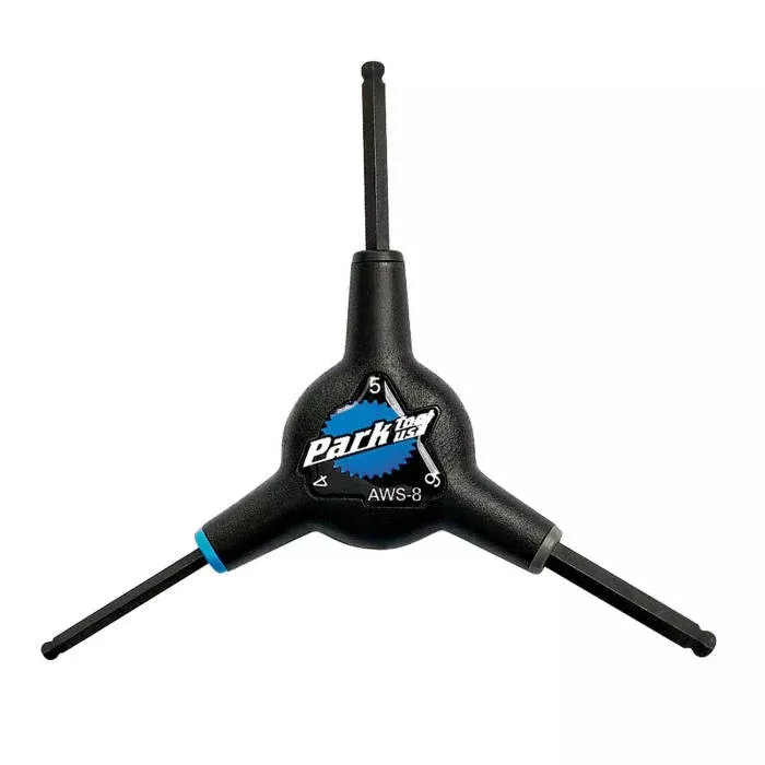 Park Tool AWS-8 3-Way Balldriver Hex Wrench