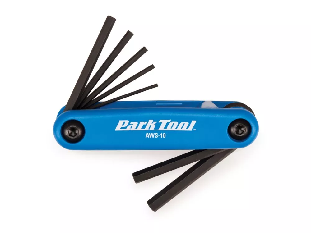 Park Tool Fold-up Hex Wrench Set:1.5mm to 6mm