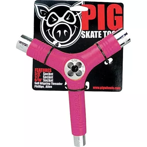 Pig Tri-Socket (RE-THREADER) - Skateboard Tool