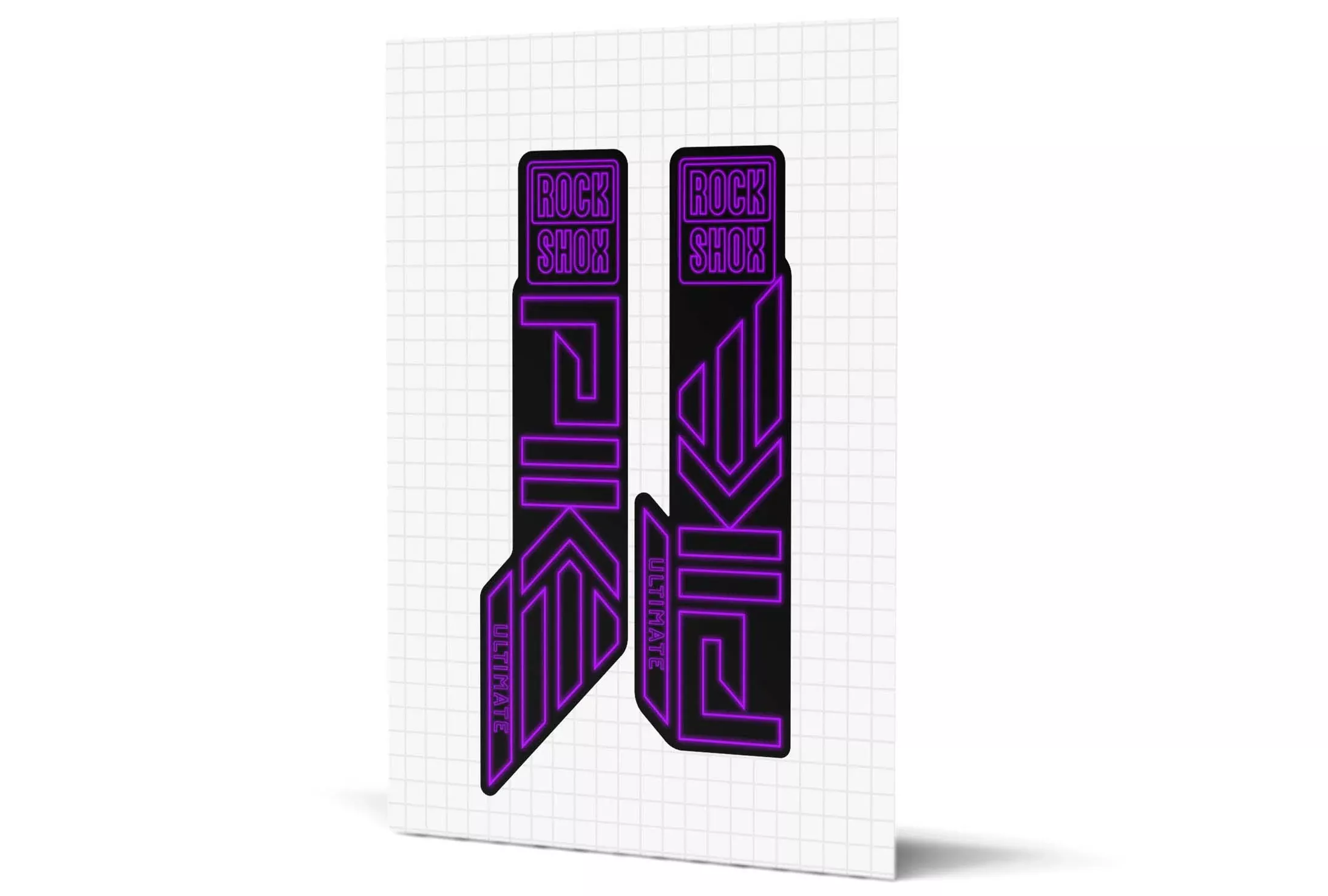 Pike Gloss Decals - Black Lowers