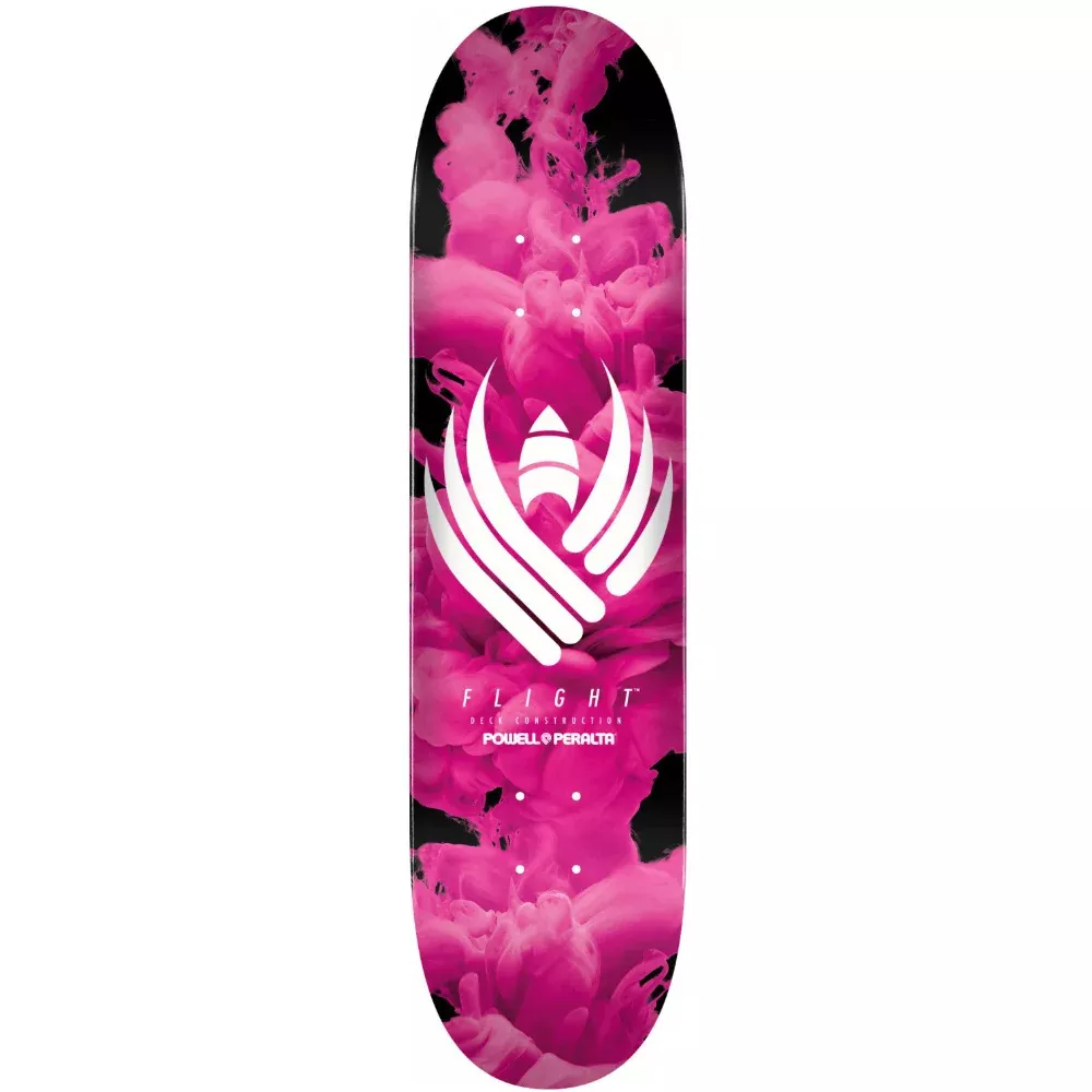 Powell Peralta Flight Color Burst Pink 8.0 - Skateboard Deck