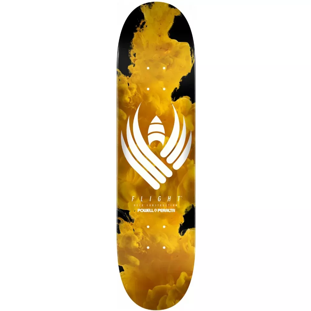 Powell Peralta Flight Color Burst Yellow 8.75 - Skateboard Deck