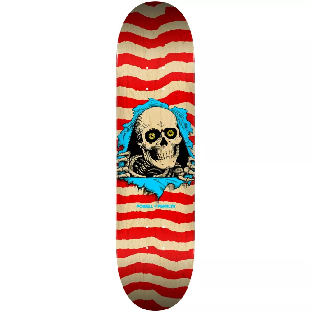 Powell Ripper Red 8.5 - Skateboard Deck