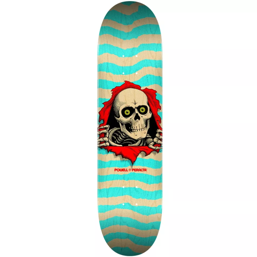 Powell Ripper Turquoise 8.0 - Skateboard Deck