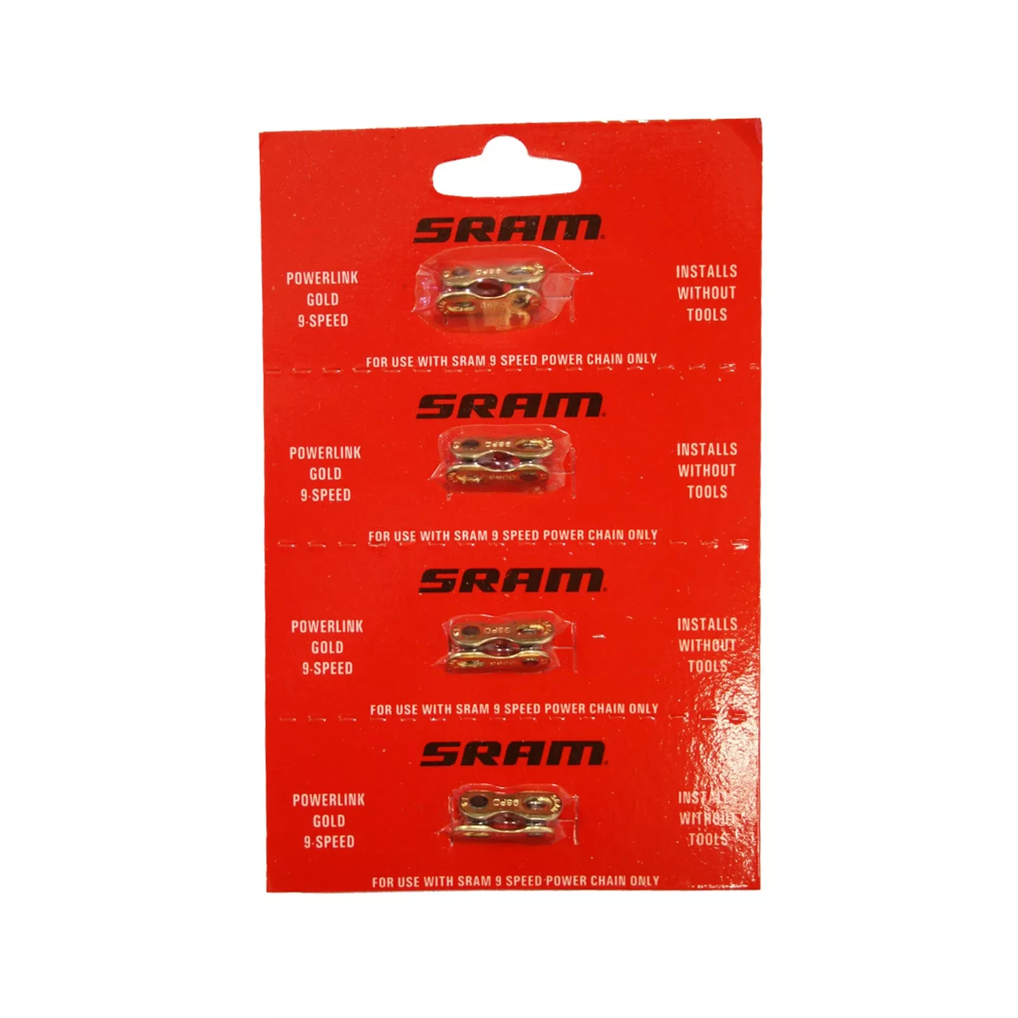 PowerLink 9 Speed Chain Link Gold
