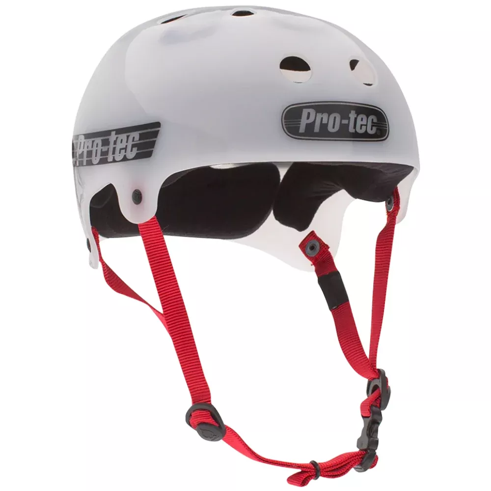 PRO-TEC The Bucky Translucent White - Helmet