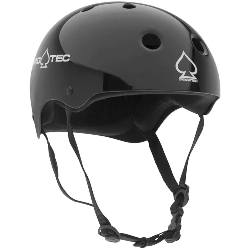 PRO-TEC Classic Skate Gloss Black - Helmet