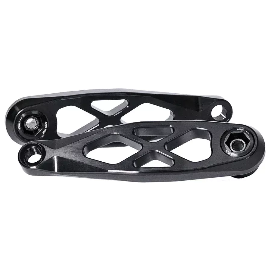 R-Spec Bosch eCranks 160mm- Black