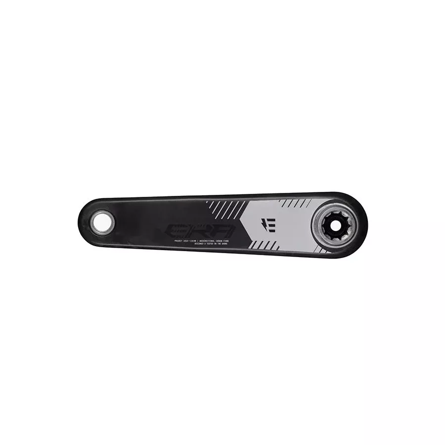 RaceFace ERA-E Ebike Crank Arm Set - 165mm BG4 Spindle Interface Carbon BLK