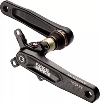 RaceFace Respond Crank Arm Set: 170mm, Black
