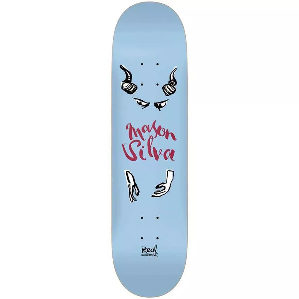 Real Mason By Natas 8.28 - Skateboard Complete