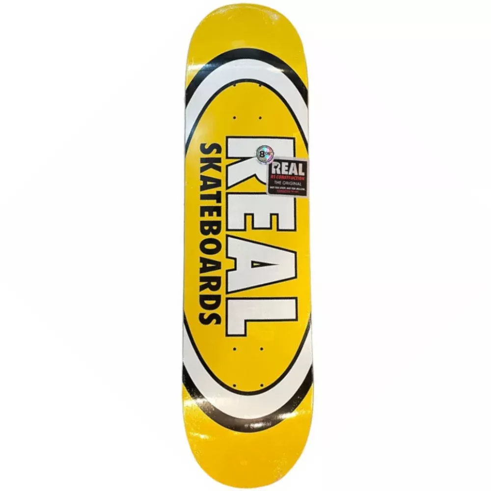 Real Team Classic Ovals 8.06 - Skateboard Deck