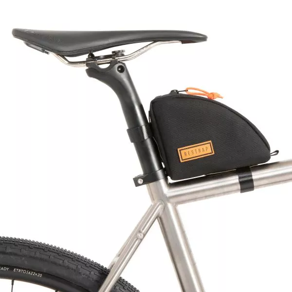 Restrap Rear Top Tube Bag 0.8L – Black