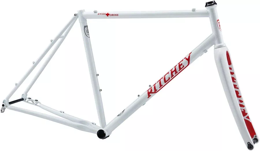 Ritchey Swiss Cross Frameset - 700c Steel White X-Large