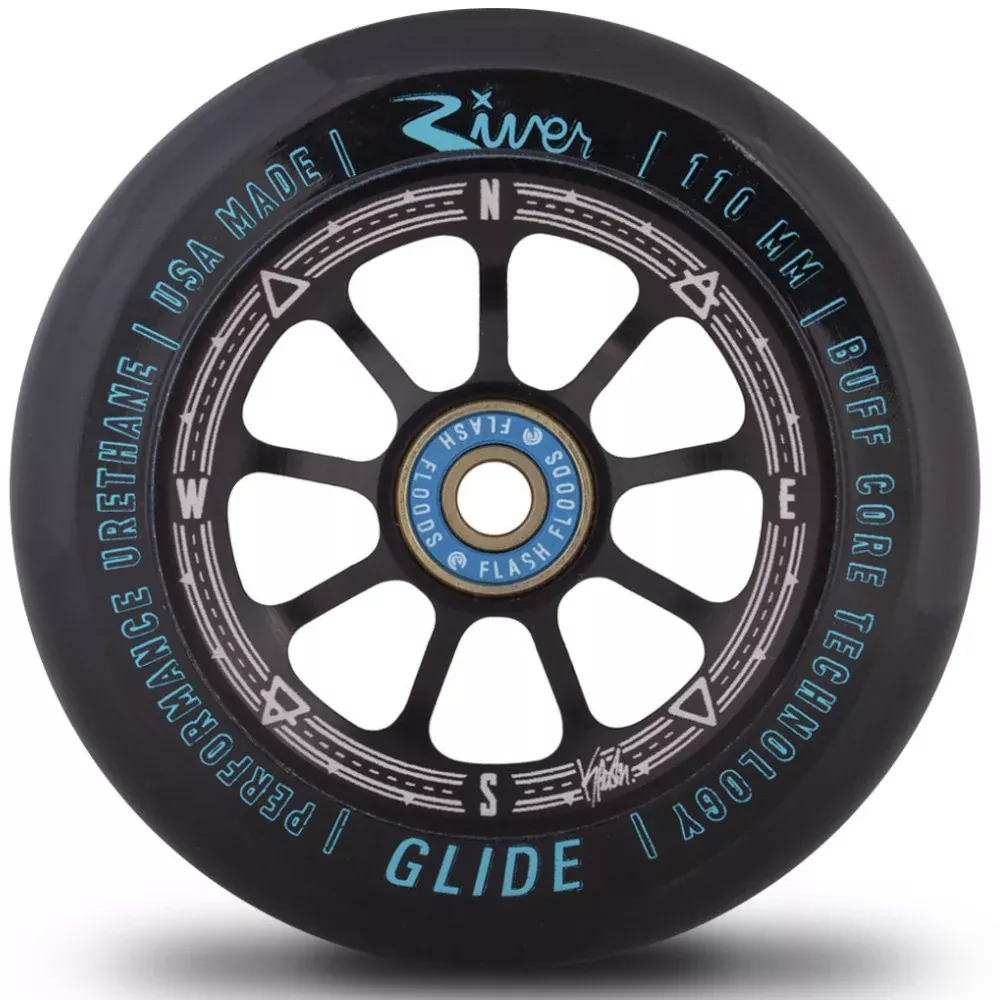 River Glides Runaway Kevin Austin 110mm (PAIR) - Scooter Wheels