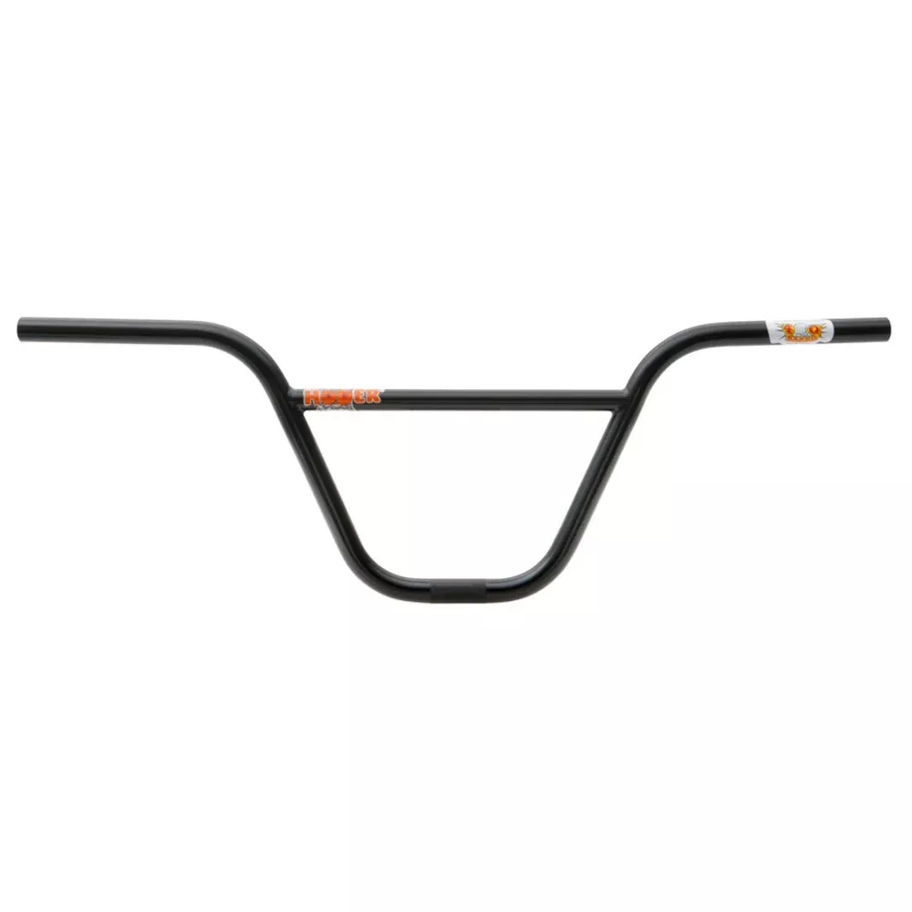 S&M Hoder High BMX Bars Flat Black 9in