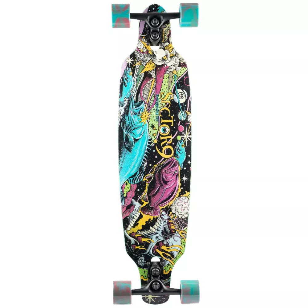 Sector 9 Fractal Battle 36in - Longboard Complete