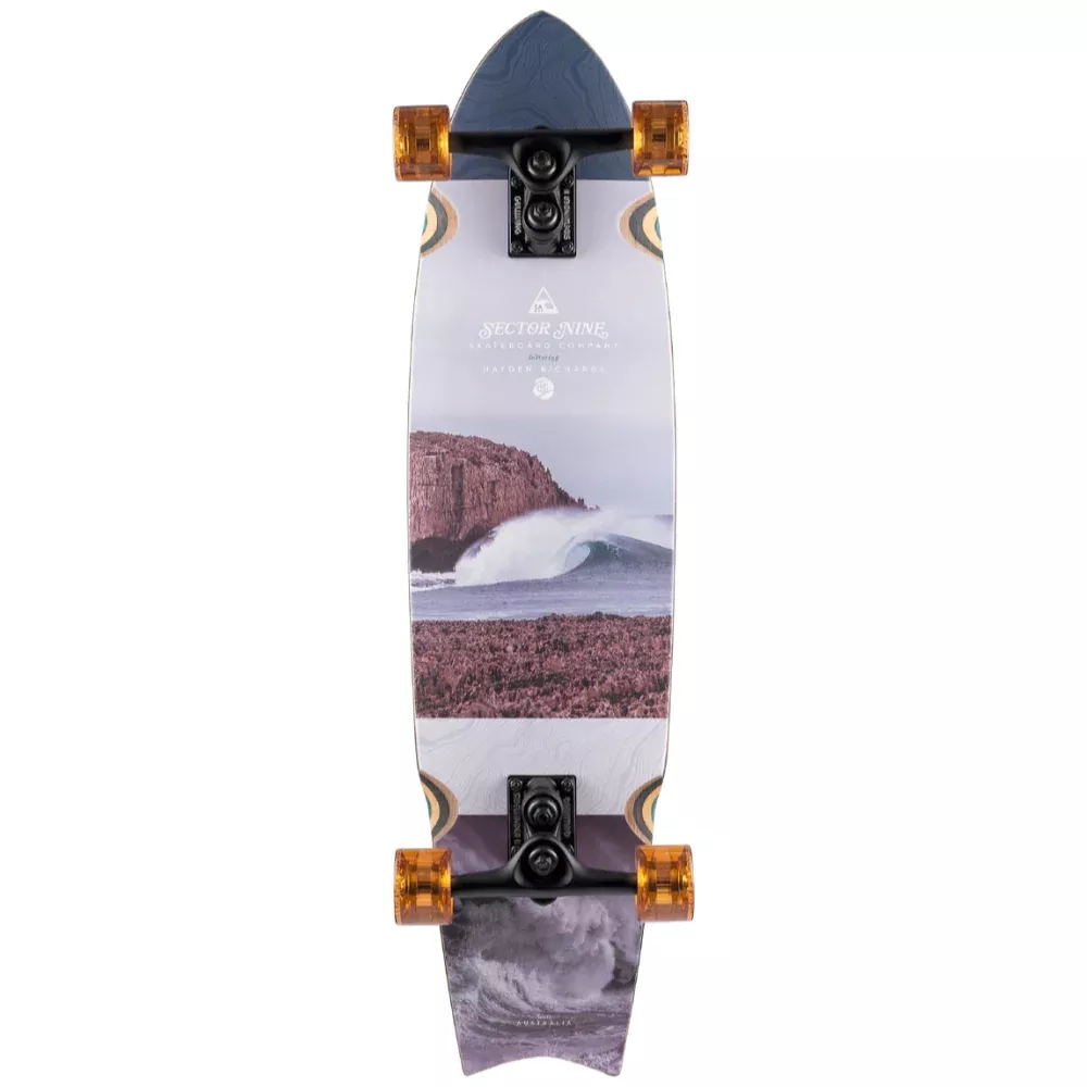 Sector 9 Unagi Rips 34.5in - Cruiser Complete