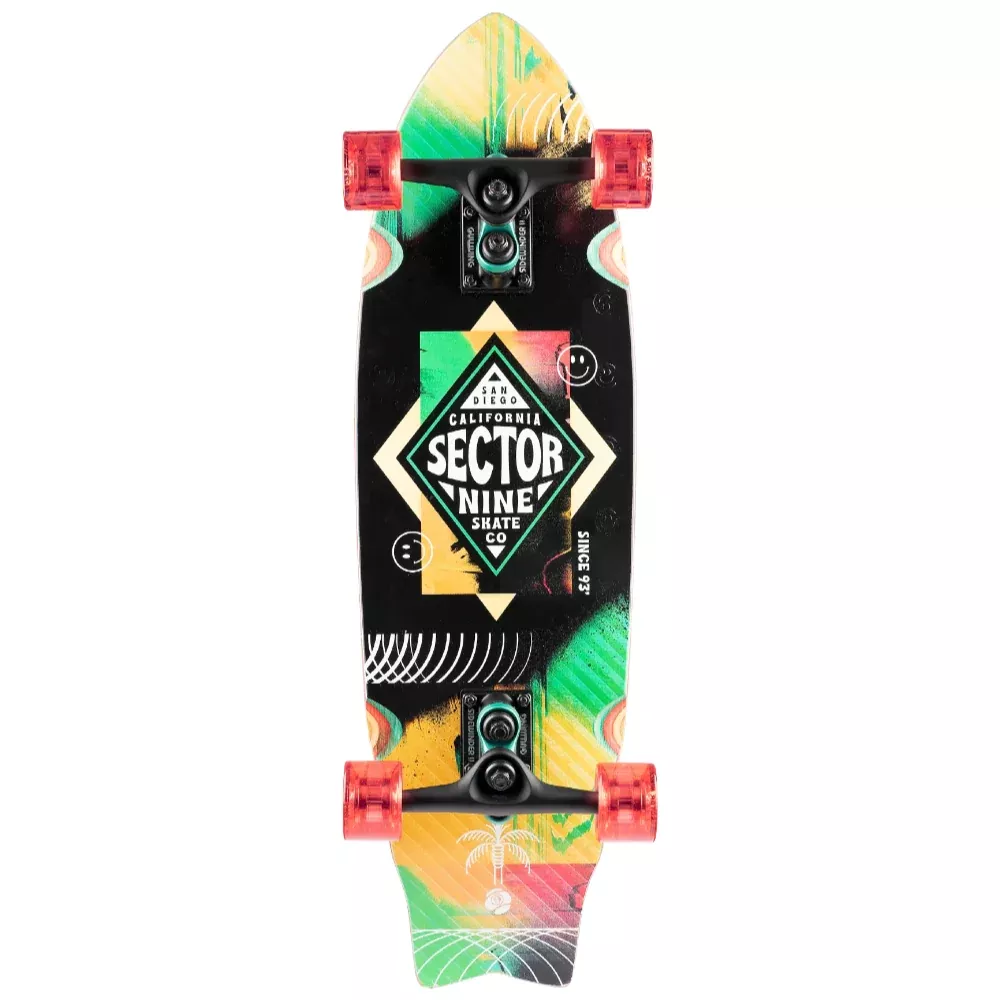 Sector 9 Wavepark Party30.25in - Cruiser Complete