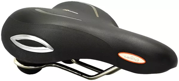 Selle Royal Lookin Stracciatella Saddle - Steel, Black, Relaxed