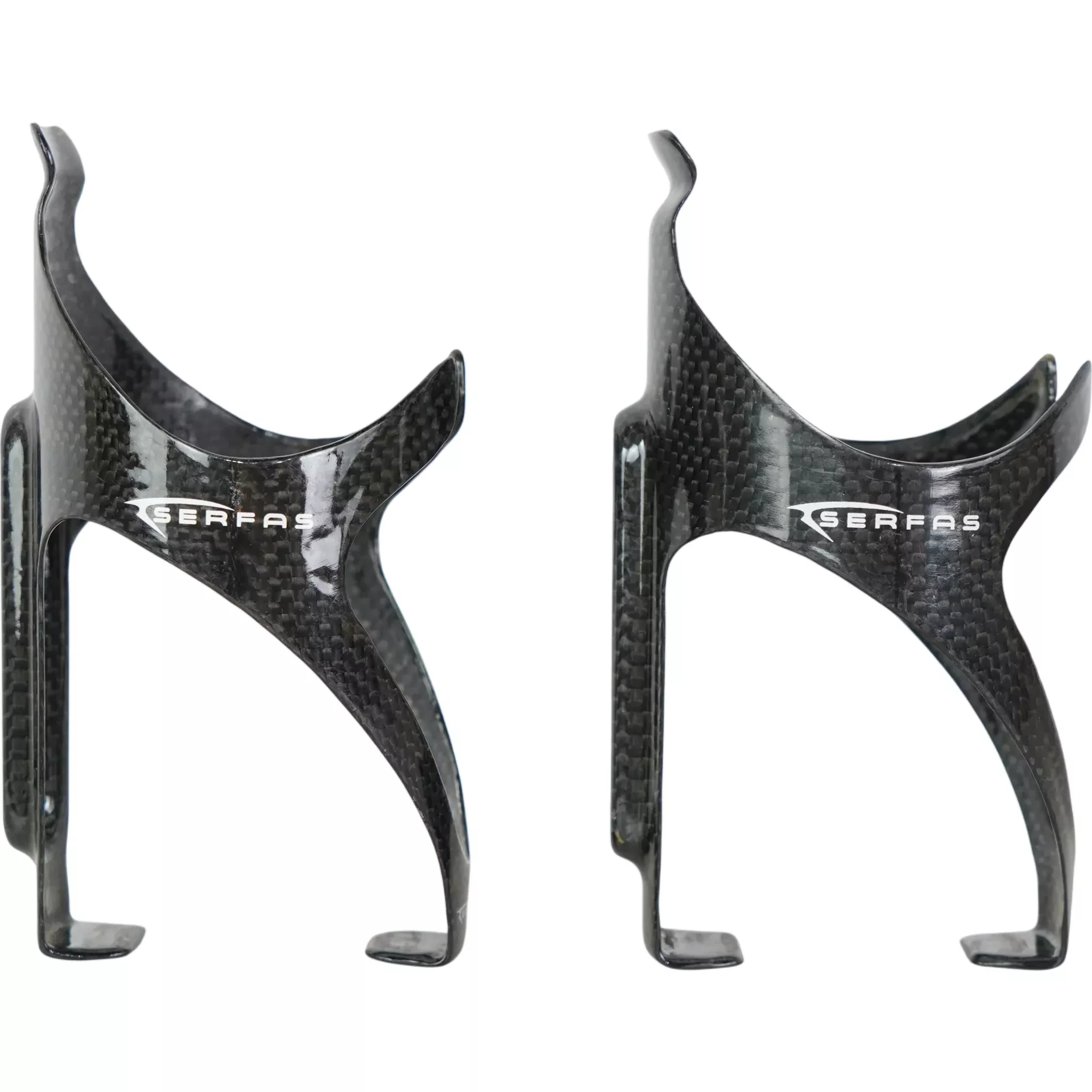 Serfas Carbon Road Bike Bottle Cages - Pair
