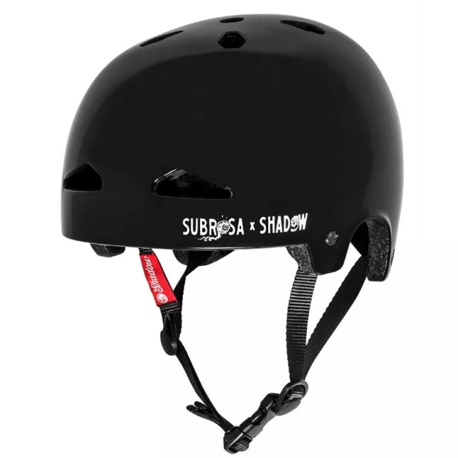 Shadow Conspiracy Featherweight SUBxSHDW (CERTIFIED) Gloss Black - Helmet