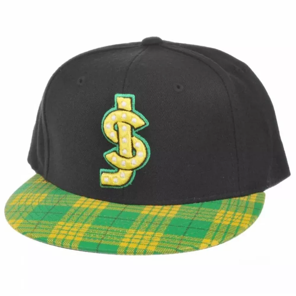 Shake Junt SJ Logo Snapback Black / Flanel