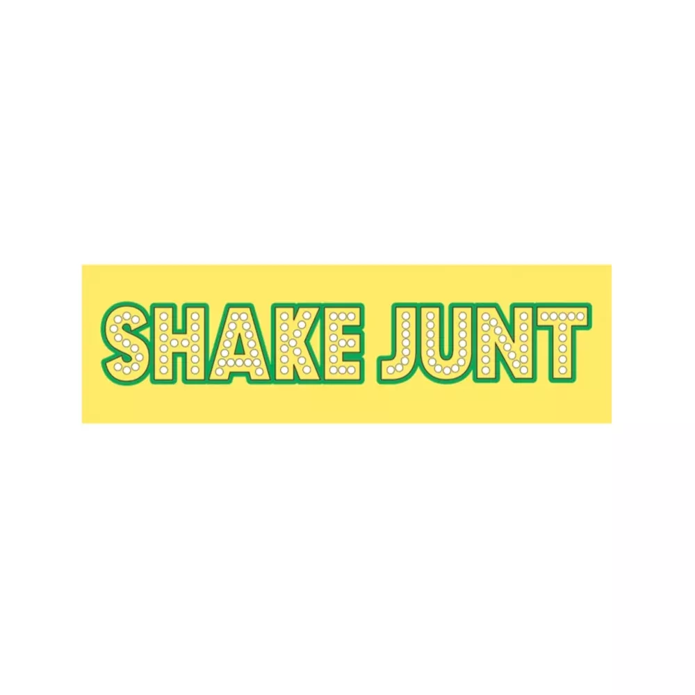 Shake Junt Strech Logo Yellow - Sticker