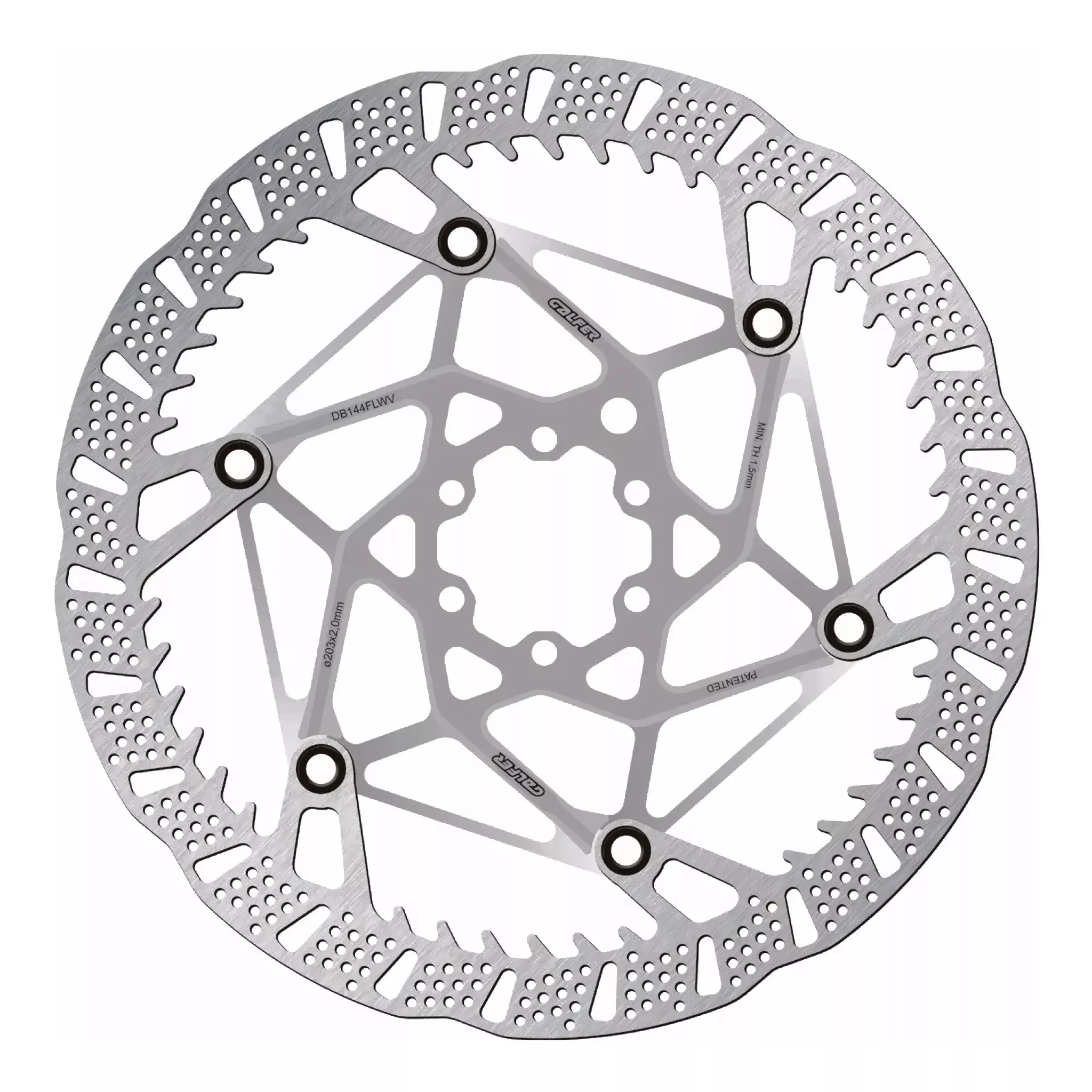 Shark Evo 6 Bolt Brake Disc Rotor